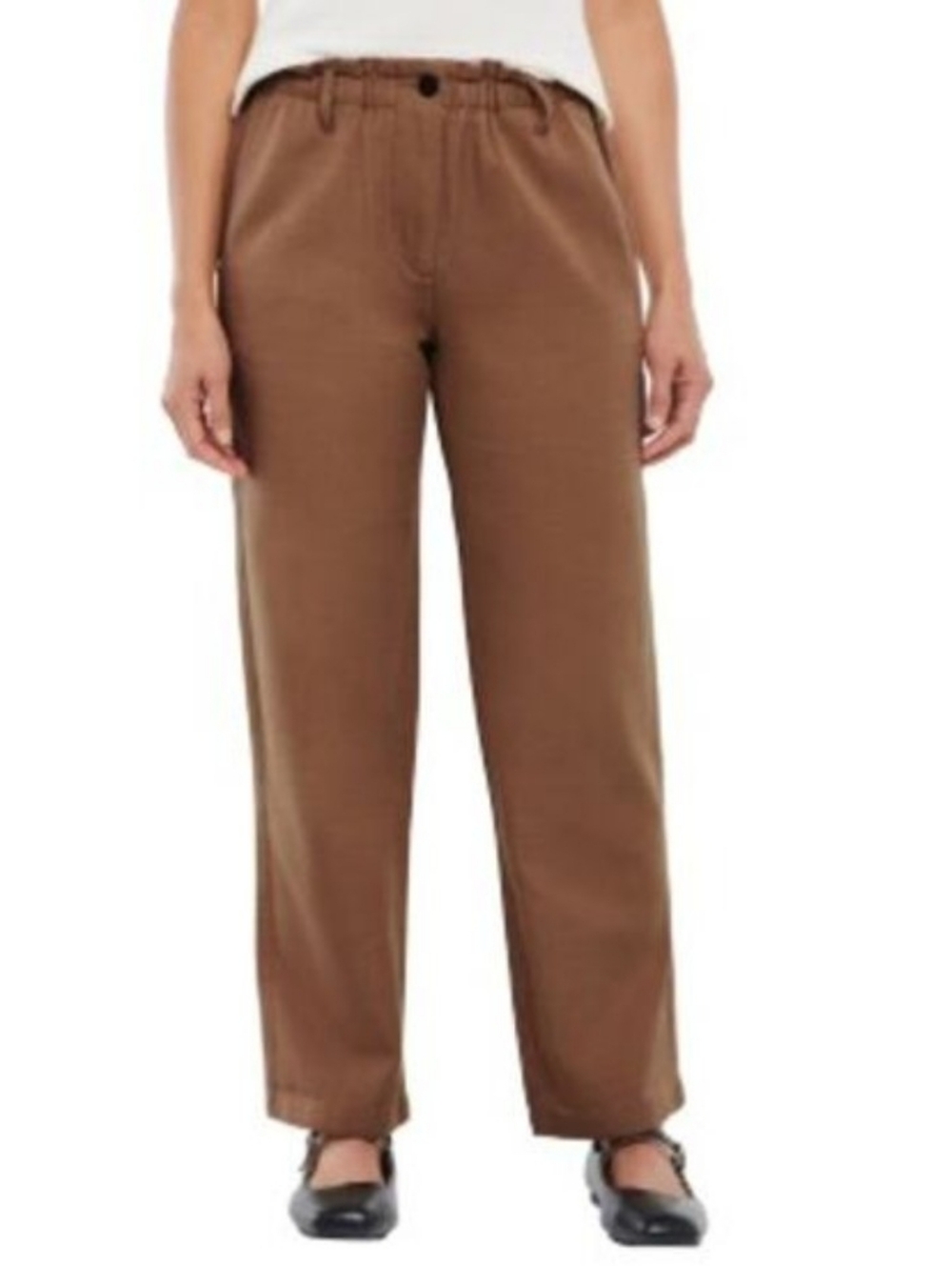 Gap Easy Twill Pants NWT Brown Women's XXL